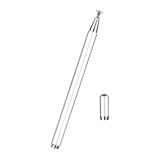 TFixol Universal Stylus Pen Capacitive Pen with Magnetic Absorption Silicone Head Sensitive Touch Control for Phone Tablet White