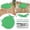 Green, variant on Round Chair Seat Pads for Indoor and Outdoor Use, Circular Waterproof Chair Cushions for Garden Dining Bistro Patio Office Coffee Shop, Non Bottom