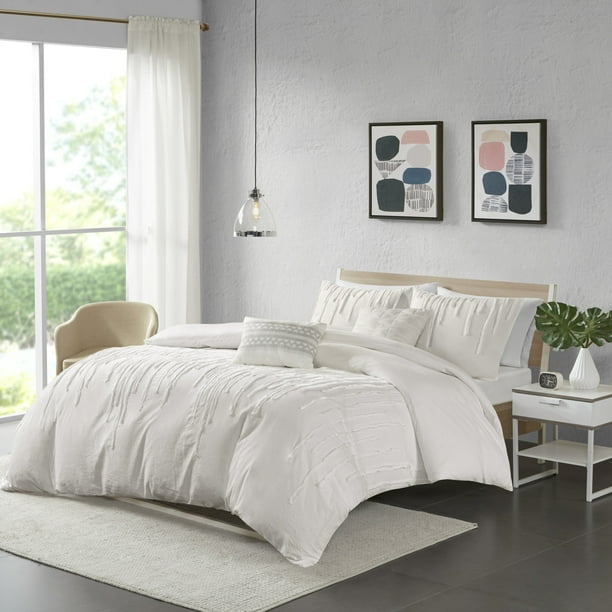 Home Essence Apartment Makenna Cotton Duvet Cover Set Walmart