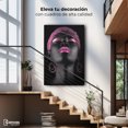 thumbnail image 4 of Cuadro Decorativo Canvas Mujer Africana Joyas Rosadas 60x90, 4 of 6