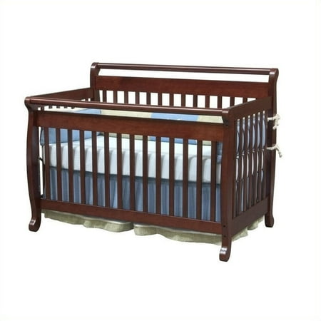 Davinci Emily 4 In 1 Convertible Crib With Full Bed Rails In Cherry