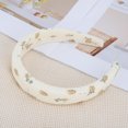 thumbnail image 3 of Unique Bargains 1 Pc Headband Rose Hair Accessories White, 3 of 5