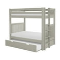 thumbnail image 5 of Camaflexi Twin over Twin Bunk Bed with Trundle - Mission Headboard - Bed End Ladder, 5 of 5