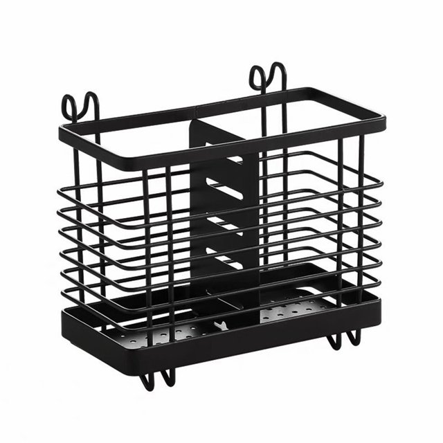 Wosthever Soporte de agua para palillos, vajilla desmontable, cuchara, estante de almacenamiento para colgar en la pared, cubiertos, organizador de vajilla Organizadores de utensilios de cocina Wosthever HA067372-00