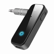 Aux Bluetooth Adapter for Car, AMIR 2 in 1 Bluetooth 5.3 Receiver for Car Speakers Stereo Systems Headphones