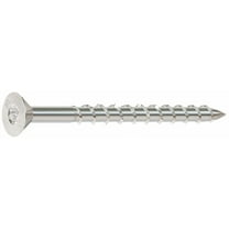 Simpson Strong-Tie 5000197 No. 8 x 2 in. Lobe Flat Head Coated Stainless Steel Deck Screws, 2.5 lbs - Pack of 350