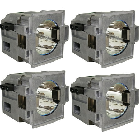 Jaspertronics Lamp & Housing for The Barco CLM Series (4-pack) Projector with Original Specs & Full Lifespan Bulb 1 Year Warranty 1 Unit per pack