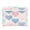 Gingham Heart-shaped Pattern, variant on Large Fliplid Foldable Storage Bin Boxes Cubes Baskets with 2 Handles for Clothes Books 16.5x12.6x11.8 Inch Elegant Heart-shaped Gift Box