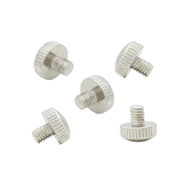5 Unidad Tornillo de Púas Trompeta Resistente al Diapositiva de Trompeta Accesorio de Música Hugo Tornillos de anillo de dedo de trompeta