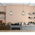 thumbnail image 2 of Westinghouse Cindy Mini Pendant Matte Black Finish with Antique Ash Accents Clear Seeded Glass, 2 of 5