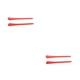 thumbnail image 2 of Qarigey 2 pares de soportes para piernas, cubiertas universales para pies, elásticos, cómodos, de silicona, accesorios para anteojos, rojo Rojo 2piezas, 2 of 6