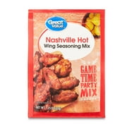 Great Value Nashville Hot Wing Seasoning Mix, 1.25 oz