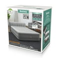 Bestway Headboard 18" Queen Air Mattress with Builtin Pump