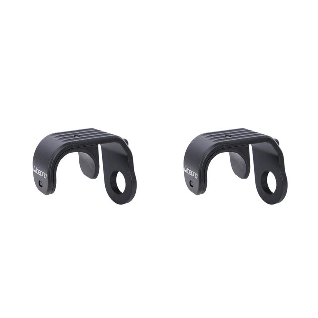 Soidarity E-Hook E-Buckle Gancho del eje delantero a prueba de herrumbre Reutilizable E-type Pothook Bicicleta Repuestos Accesorios Negro Negro 2piezas