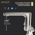 thumbnail image 4 of ANZZI 2-Handle 3-Hole 8 in. Widespread Bathroom Faucet With Pop-up Drain in Brushed Nickel, 4 of 8