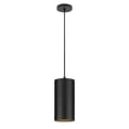 thumbnail image 2 of 6" Black Outdoor LED Aluminum Cylinder Cord-Mount Hanging Light, 2 of 10