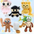 thumbnail image 2 of Lindo peluche creativo con IA, Mainan Plushie TungTungTungSahur, suave y abrazable, 20-29 cm, colores surtidos, 2 of 5