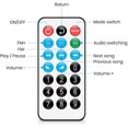 thumbnail image 6 of 2 Left Save $14 Moukey Home Stereo System 50W 2 Channel Receiver Bluetooth Mini Amplifier, FM USB, AUX, with Remote Control, 6 of 8