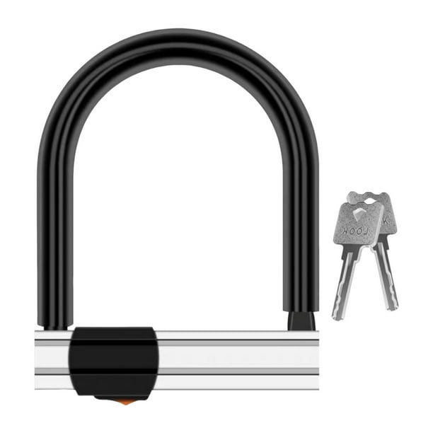 Candado En U Para Bicicleta Con Cable - Seguridad Antirrobo Para Tu