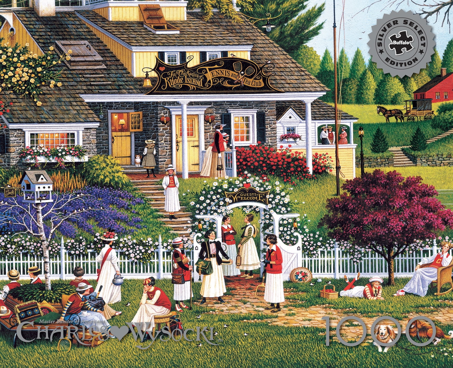 Buffalo Games 1000-Piece Charles Wysocki Love Interlocking Jigsaw Puzzle