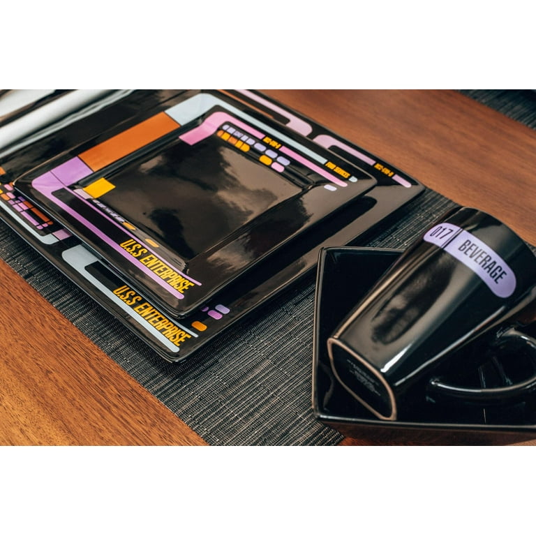 Star Trek: The Next Generation LCARS Interface 16-Piece Ceramic