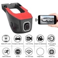 thumbnail image 3 of Hd Driving Recorder Car Video Recorder Wifi Dash Cam WiFi HD 1080P Mini Car DVR Dash Camera Video Driving  Recorder 140° Wide Angle Cam, 3 of 8