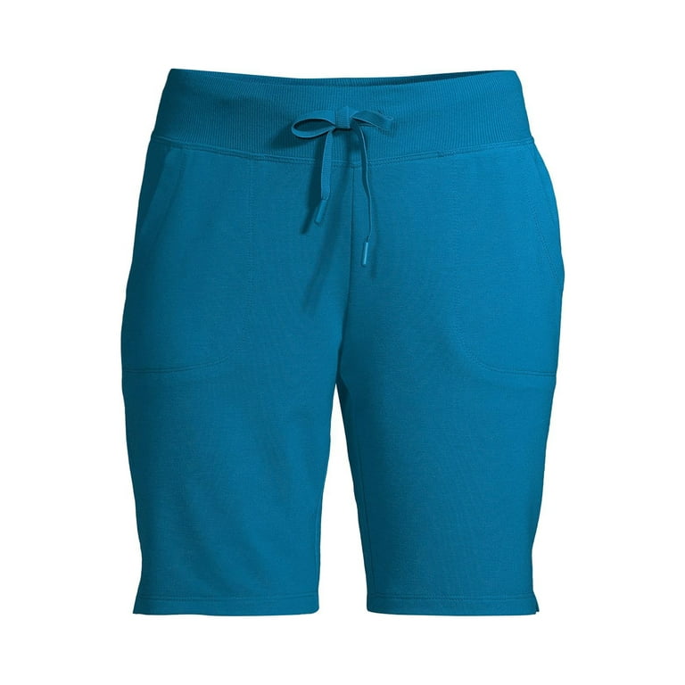 Athletic Works Women s Athleisure Bermuda Shorts 2pk Walmart