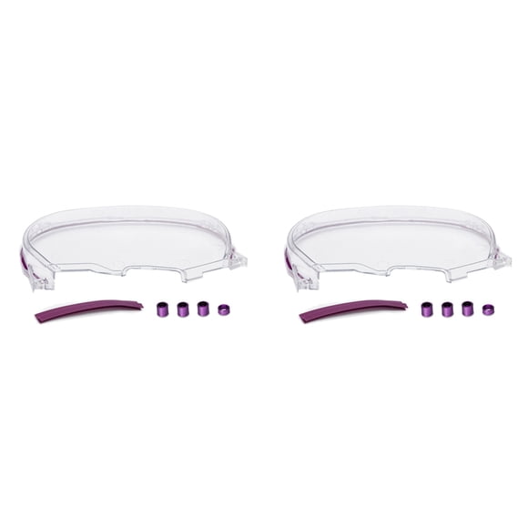 2X Clear Cam Gear Timing Belt Cover Turbo Cam Pulley for DSM 4G63 Engine 4 5 6 7 8