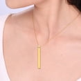 thumbnail image 3 of Houderco 10Ud Etiquetas Colgantes De Acero Inoxidable Dorado Para Grabado En Llaveros Y Collares, 3 of 6