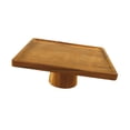 thumbnail image 4 of Soporte cuadrado de madera para exhibición de pasteles, bandeja para servir, accesorios, elevador para pasteles de la tarde 25 cm x 95 cm, 4 of 9