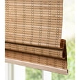 thumbnail image 3 of LazBlinds Cordless Bamboo Roman Shades, Light Filtering Window Treatment, Roll Up Bamboo Blinds for Windows, 30'' W x 60'' H, 3 of 6