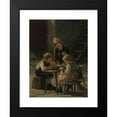 thumbnail image 2 of Gustav Igler 15x18 Black Modern Framed Museum Art Print Titled - Baby Doll's Dinner, 2 of 5