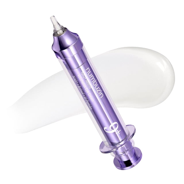 Crema para ojos numbuzin No.9 NAD+, rejuvenecedora y reafirmante con retinol, 10 ml