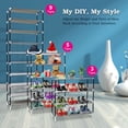 thumbnail image 7 of 10 Tiers Shoe Rack with Dustproof Cover, iMounTEK Shoe Storage Cabinet Organizer, 7 of 7