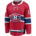 thumbnail image 2 of Men's Fanatics Josh Anderson Red Montreal Canadiens Breakaway Player Jersey, 2 of 3