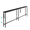 Black | 220, variant on Extra Long Narrow Sofa Console Table, Built-In Charging Station with Outlets – Slim 5.9" Depth for Entryway or Hallway – Industrial Rustic Wood Accent