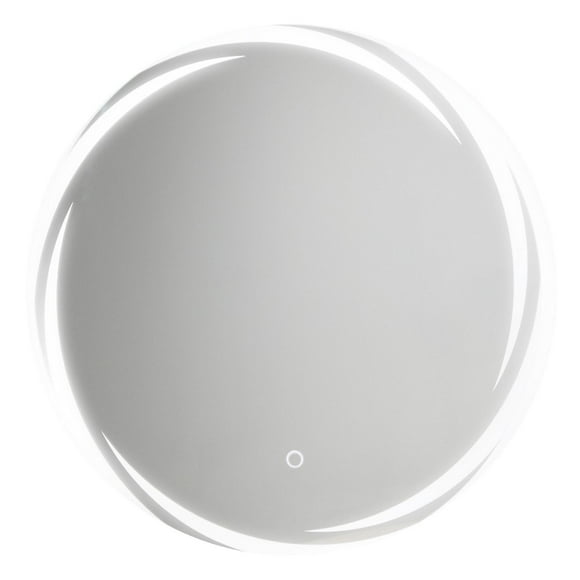 Espejo Kit Para Baño Con Luz Led Circular Sistema Touch