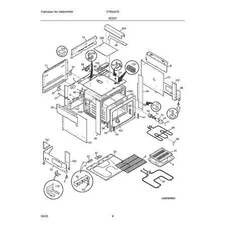 

Frigidaire / Electrolux 318025314 Rack - OEM Part