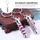 thumbnail image 5 of GOOHOCHY Elegante llavero de metal, elegante llavero, moderno llavero, colgante para bolso., 5 of 8
