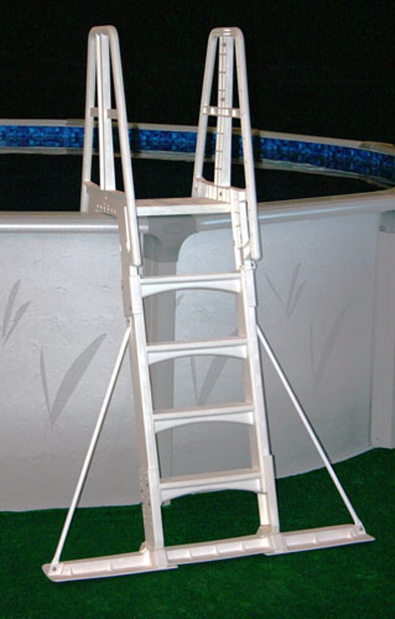 Vinyl Works SlideLock AFrame Above Ground Pool Ladder