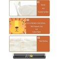 thumbnail image 3 of Laundry Hamper Collapsible Waterproof Storage Bin, Dirty Laundry Hamper, Canvas Laundry Hamper Organizer Basket, Toy Bins, Gift Baskets, Bedroom, Clot, 3 of 4