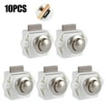 thumbnail image 1 of Duety  5Pcs Push Button Cabinet Latch home RV Cabinet Latch Knob for Cupboard Push Lock, 1 of 11