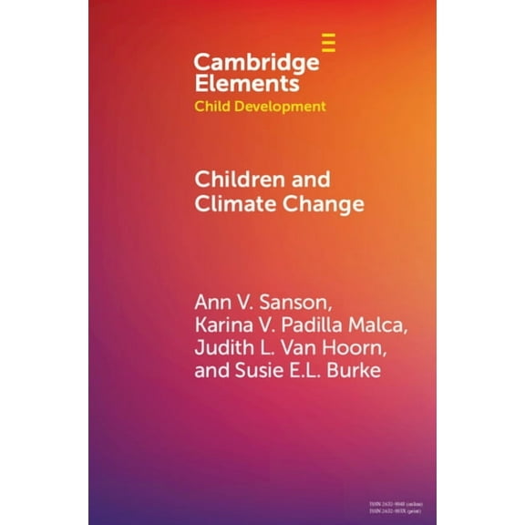 Elements in Child Development Children and Climate Change, (Paperback)
