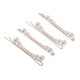 thumbnail image 5 of 4x Pearl Barrette Lovely Hair Clip Hair Peinado Horquillas para el cabello Joyería para el cabello, 5 of 6