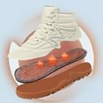 thumbnail image 5 of NOKIO Men'S High-Top Thermal Snow Boots Couple Snow Boots Men'S High Top Snow Boots Fashion Casual Trainers Breathable Flat Casual Shoes Winter Padded Warm Women'S Boots Men'S Snow Trekking Shoes, 5 of 5