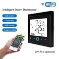 thumbnail image 3 of Mistaha Four Wifi Voice Intelligent Room Thermostat Digital Programmable Temperature Controller for Air Conditioner (BAC-002ELW, Black), 3 of 8
