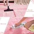 thumbnail image 3 of TWINNIS Super Soft Fluffy Carpets Shaggy Area Rugs For Living Room Bedroom Nursery Room,6'x9',Pink, 3 of 7