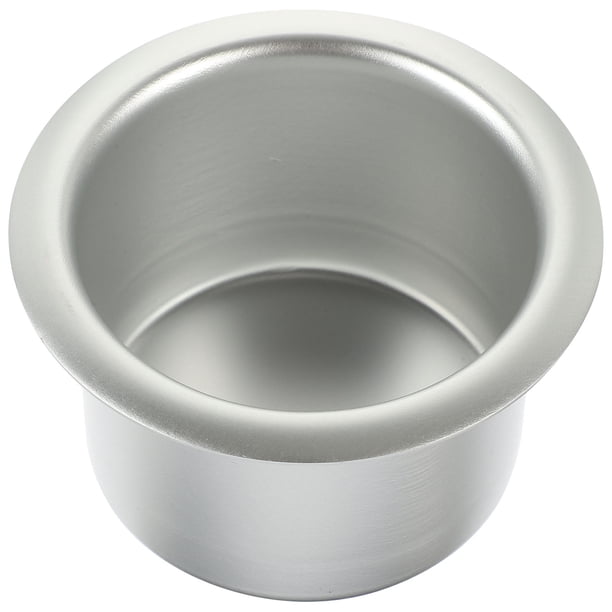 unbranded Portavasos Para Reposapiés De Aluminio Para Sofá Sillas Y Vehículos Color Plateado Durable