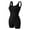 Black, variant on YABCSAZ Shapewear for Women Tummy Control Bodysuit Sleeveless Tank Seamless Body Shaper Underwear Waist Cincher Corset, Sculpting Snatched Waist Trainer Postpartum Support Shaper Thong Body Suit