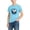 Light Blue D, variant on Nilvkv Kids Tops, Boys T Shirts, Short Sleeve Crew Neck T-Shirt with Print Soft Versatile Casual Breathable Lightweight Top Blue C 9-10 Years